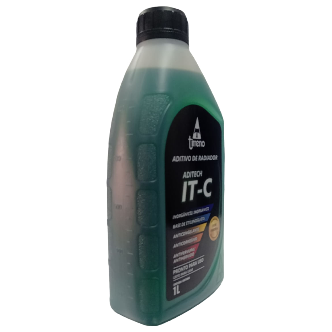 Aditivo para Radiador Verde Tirreno Aditech IT-C Inorgânico Pronto para Uso 1 Litro - Tirreno - FLU/DS/308FU1