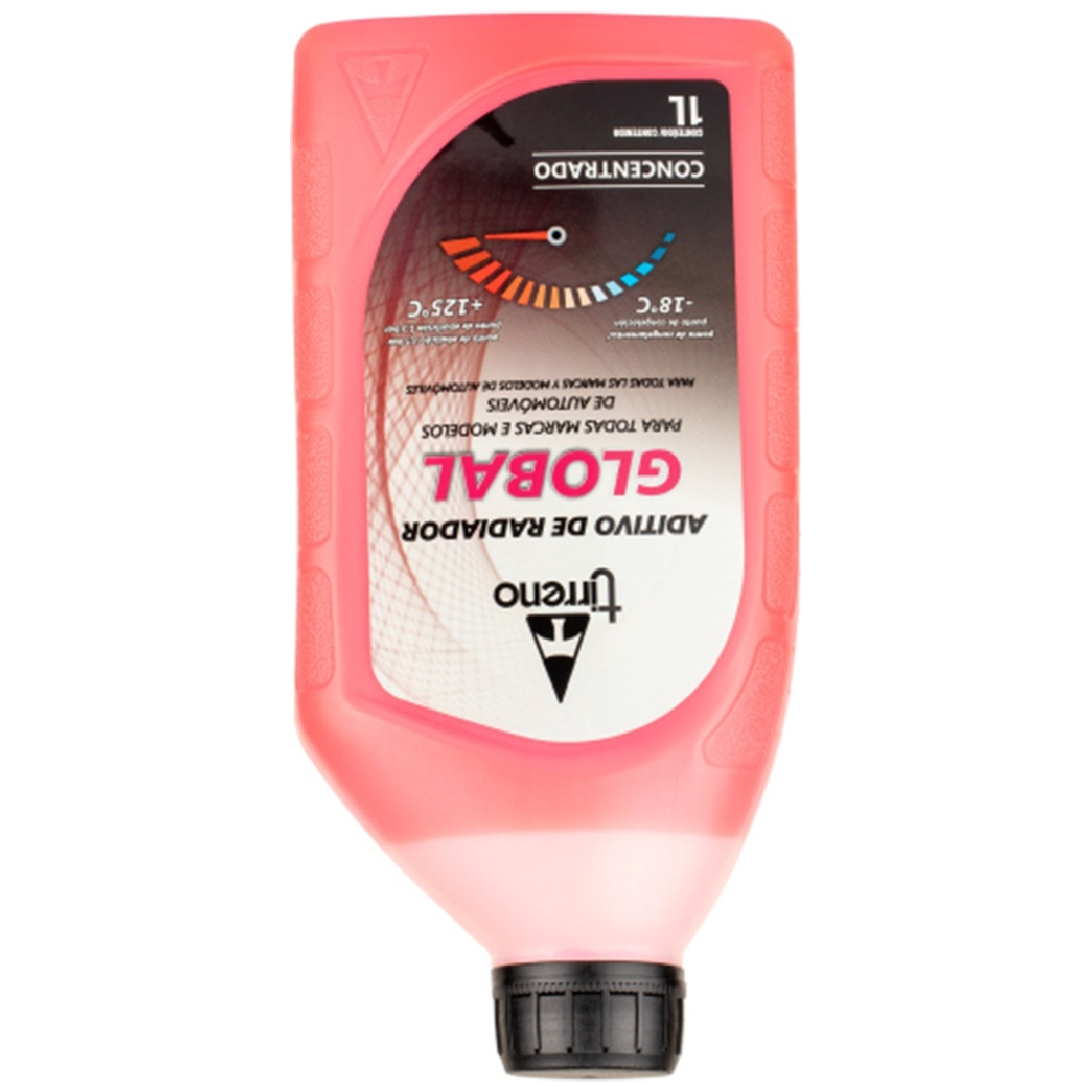 Aditivo para Radiador Rosa Tirreno Global Concentrado 1 Litro - Tirreno - FLU/DS/279FU1