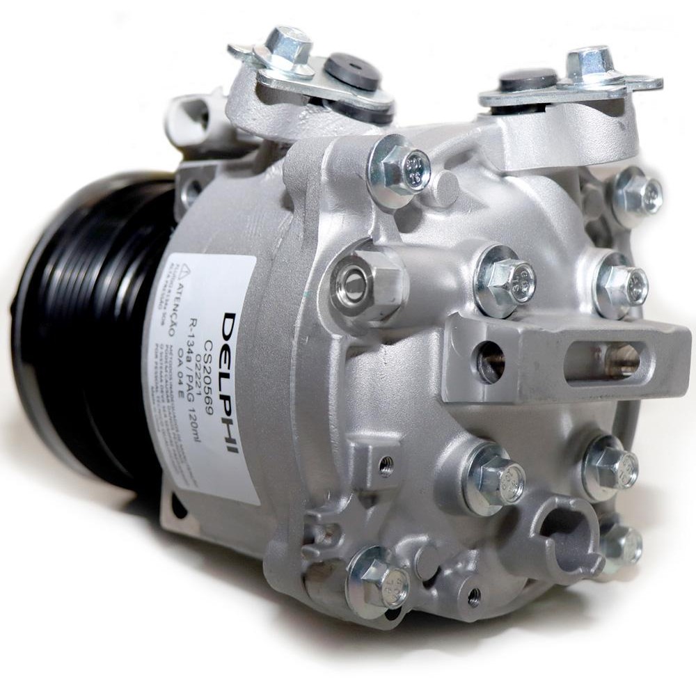 Compressor Ar Condicionado ONIX PRISMA COBALT 1.4 1.8 SPIN 1.8 - Delphi - CS20569