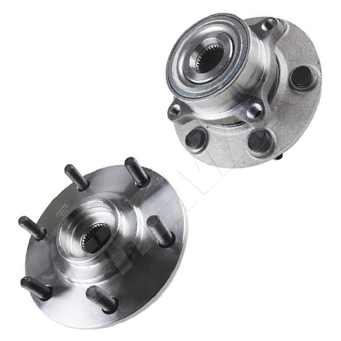 Cubo de Roda Dianteiro 6 Furos com Rolamento sem ABS para Mitsubishi Pajero Full e Pajero Sport - Fremax - FWB0748