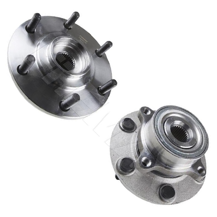 Cubo de Roda Dianteiro 6 Furos com Rolamento sem ABS para Mitsubishi Pajero Full e Pajero Sport - Fremax - FWB0748