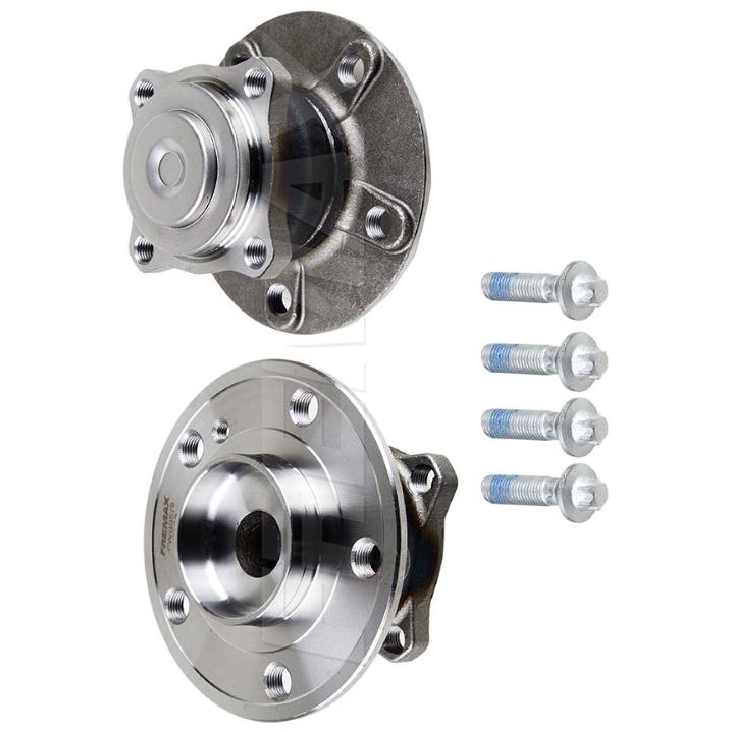 Cubo de Roda Traseiro Direito ou Esquerdo 5 Furos com Rolamento e ABS - Fremax - FWB0578