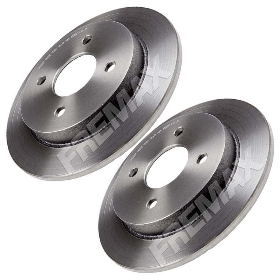 Par Disco de Freio Traseiro para Ford Focus e Focus Sedan - Fremax - BD7969