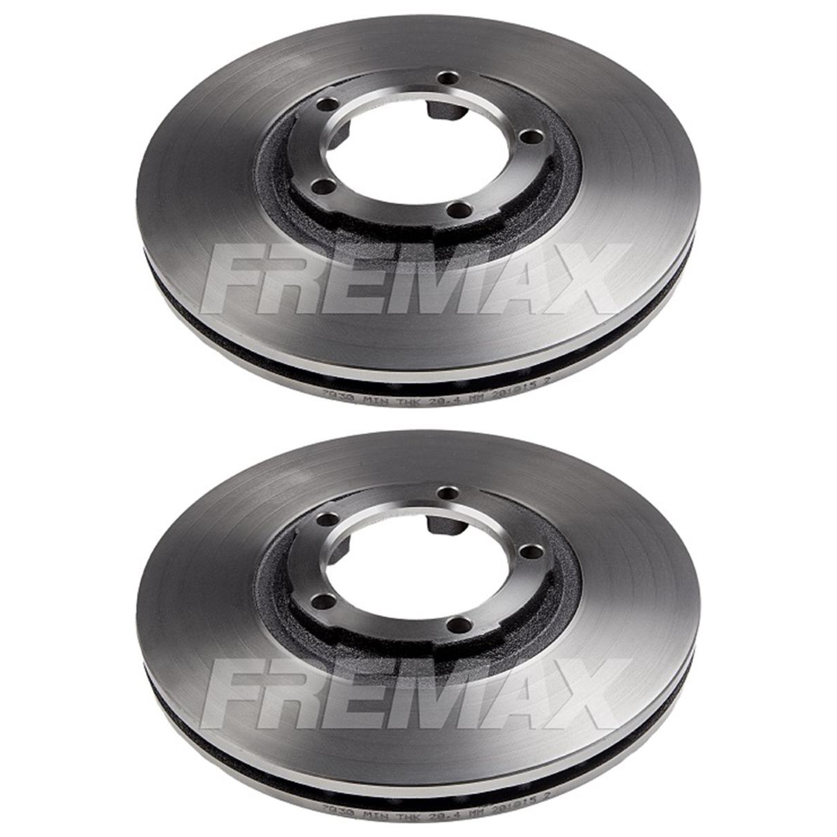 Par de Discos de Freio Ventilado Dianteiro - Fremax - BD7030
