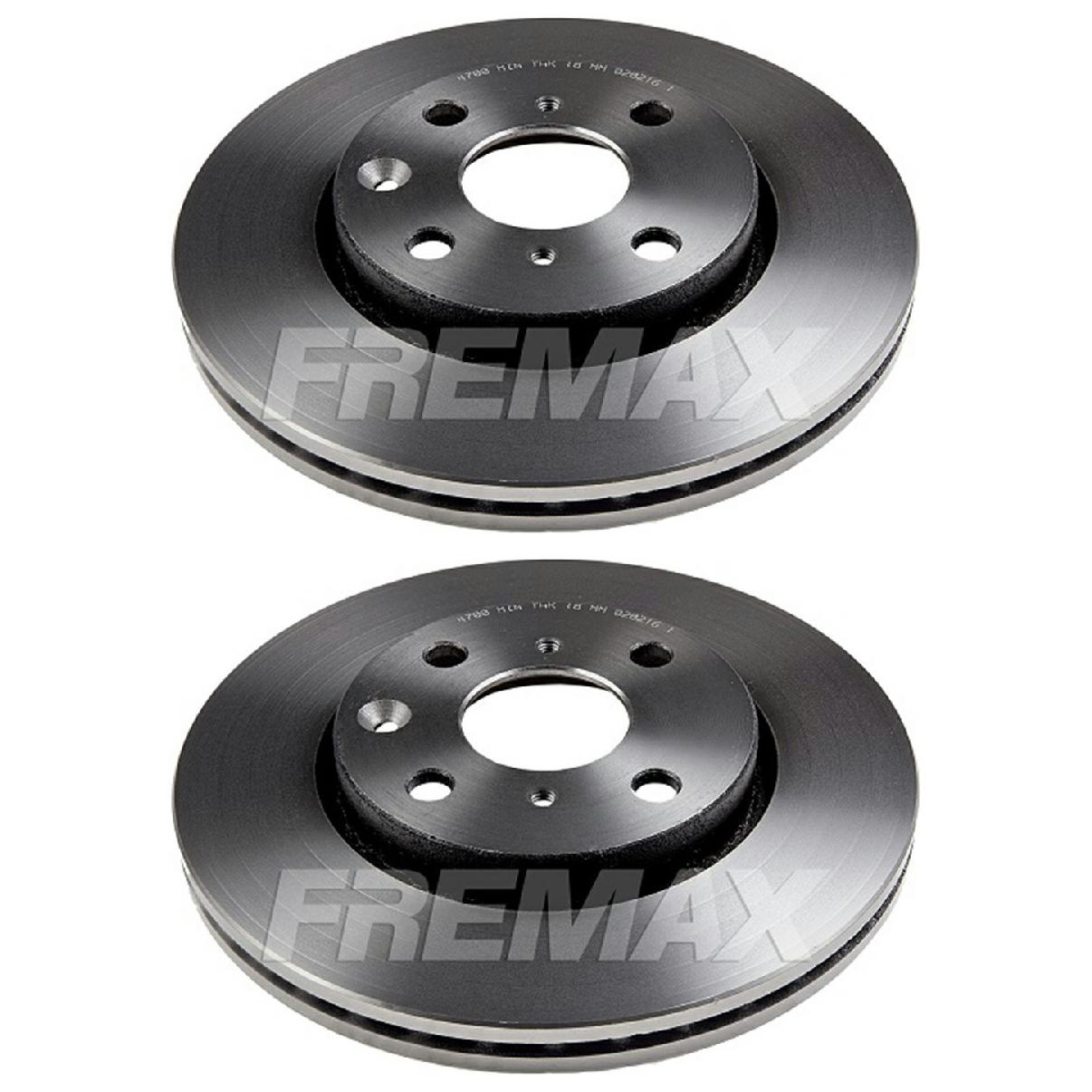 Par de Discos de Freio Ventilado Dianteiro - Fremax - BD4700