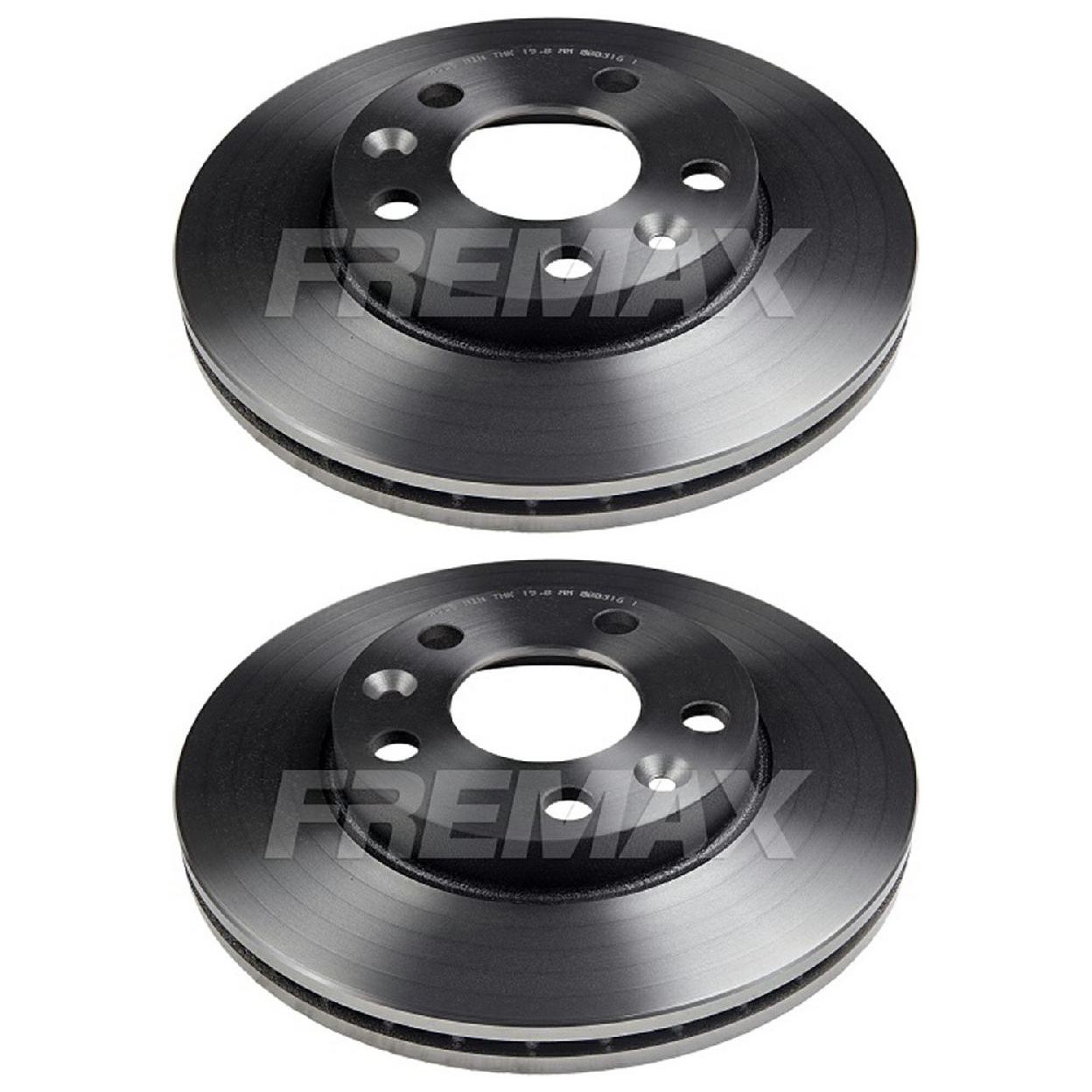 Par de Discos de Freio Ventilado Dianteiro - Fremax - BD4009