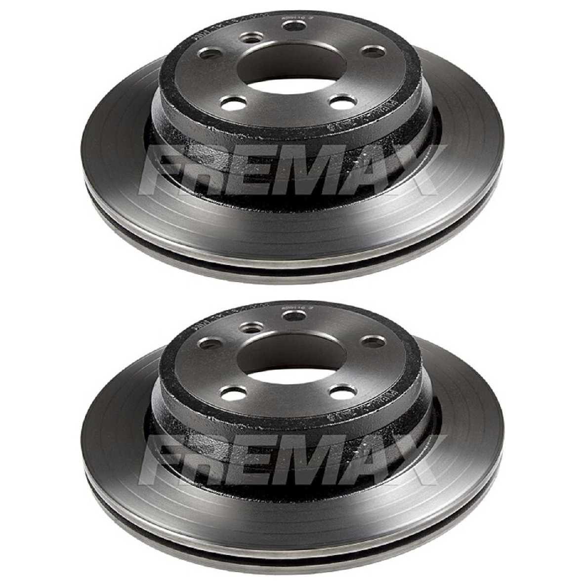 Par de Discos de Freio Ventilado Traseiro - Fremax - BD3418