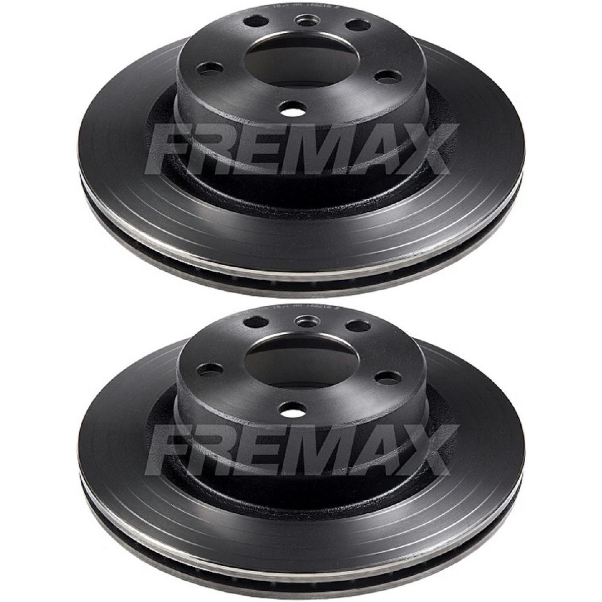 Par de Discos de Freio Ventilado Traseiro - Fremax - BD3406