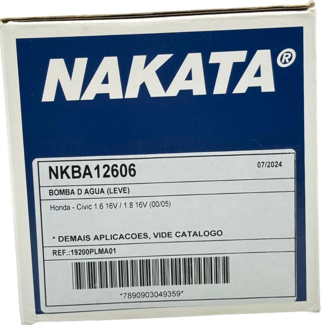 Bomba D'Água para Honda Civic - Nakata - NKBA12606