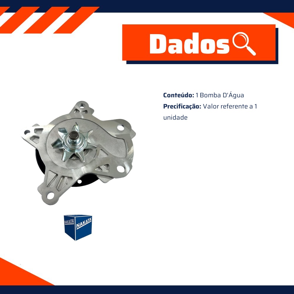 Bomba D'Água para Toyota Corolla - Nakata - NKBA16002