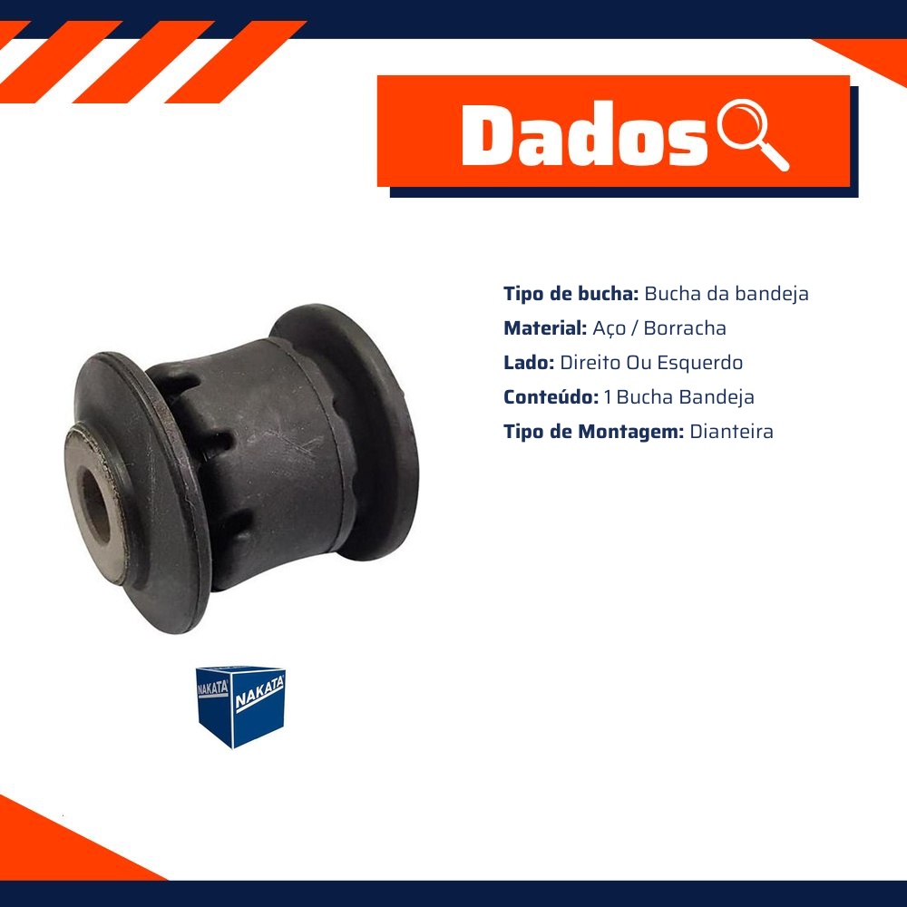 Bucha DA Bandeja Dianteira - Nakata - NB11042