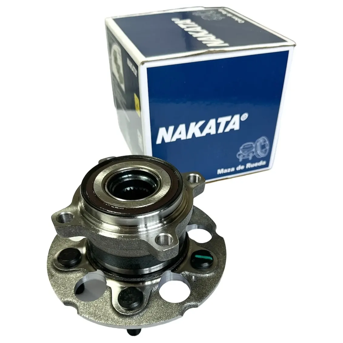 Cubo de Roda Traseiro Direito ou Esquerdo 5 Furos 28 Dentes para Honda CR-V - Nakata - NKF 8195