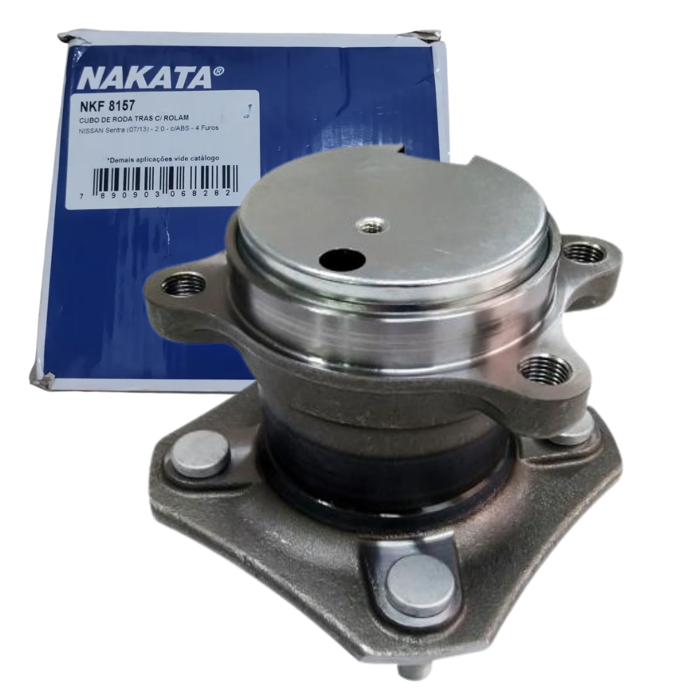 Cubo de Roda Traseiro Direito ou Esquerdo para Nissan Sentra - Nakata - NKF 8157