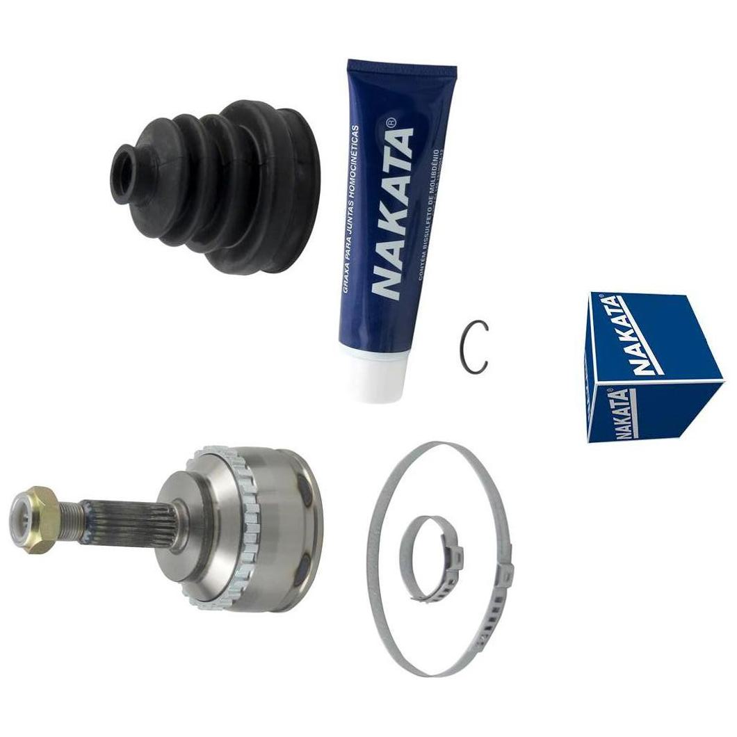 Junta Homocinética Dianteira Esquerda para Renault Clio e Clio Sedan - Nakata - NJH34-0273
