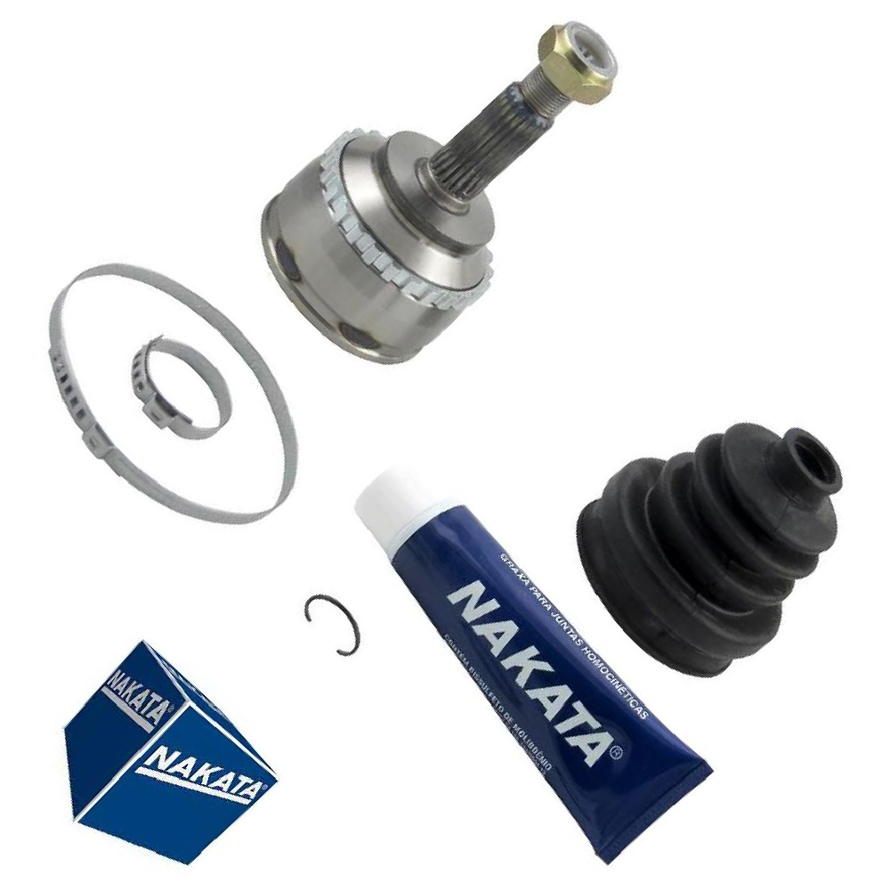 Junta Homocinética Dianteira Esquerda para Renault Clio e Clio Sedan - Nakata - NJH34-0273
