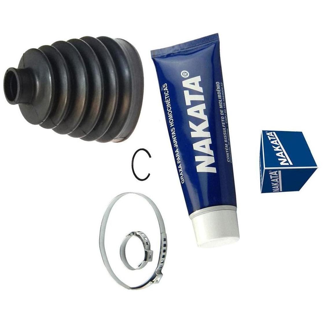 Kit de Reparo da Junta Homocinética Roda para Mitsubishi L200 e Pajero Dakar - Nakata - NKJ1307