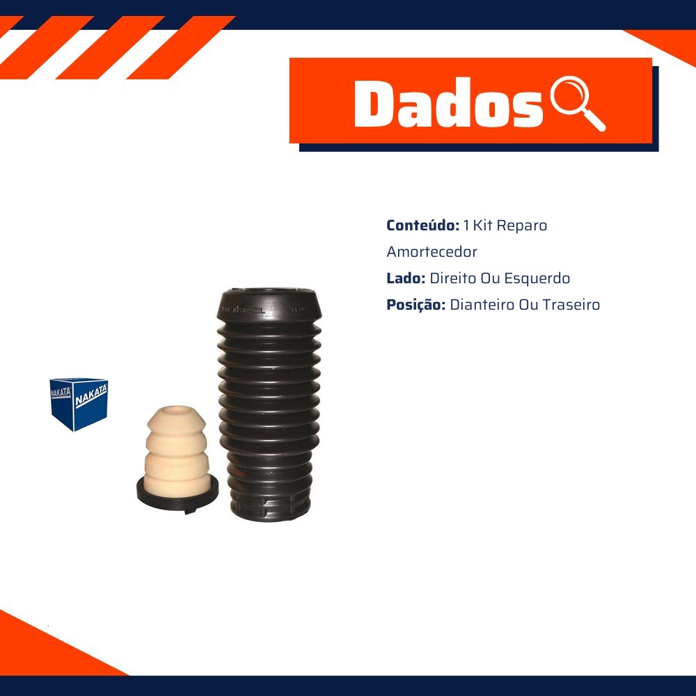 Kit de Reparo do Amortecedor - Nakata - NK0227
