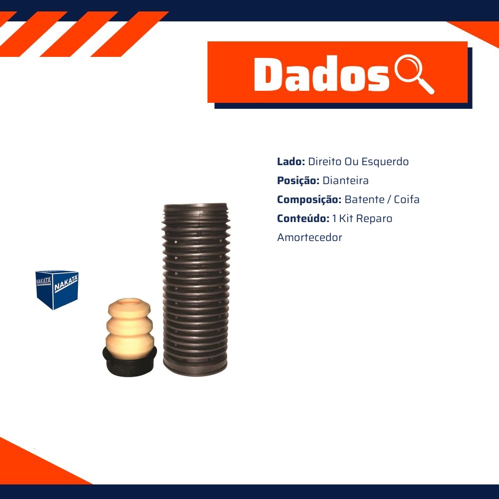 Kit de Reparo do Amortecedor Dianteiro - Nakata - NK0421