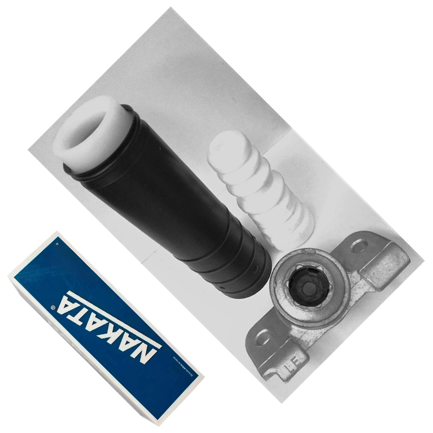 Kit de Reparo do Amortecedor Traseiro Esquerdo para Chevrolet Onix e Prisma - Nakata - NK0364E