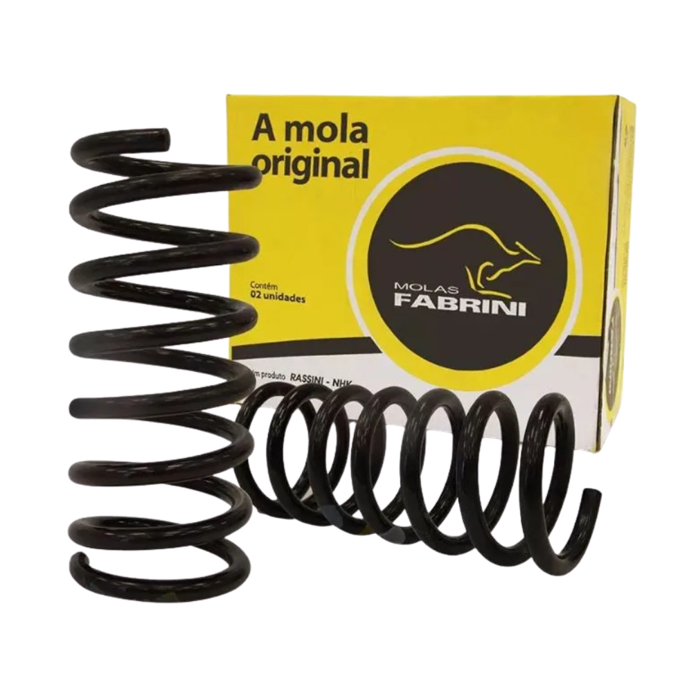 Par de Molas Dianteiras para Toyota Corolla - Fabrini - I-TO0642