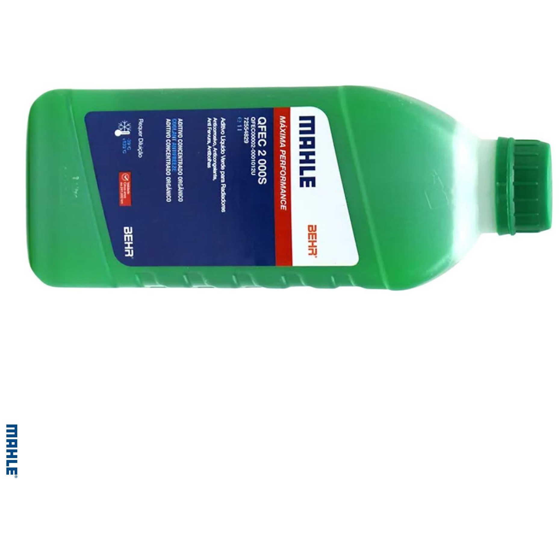 Aditivo para Radiador Concentrado Verde 1 Litro - Mahle Behr - QFEC 2 000S