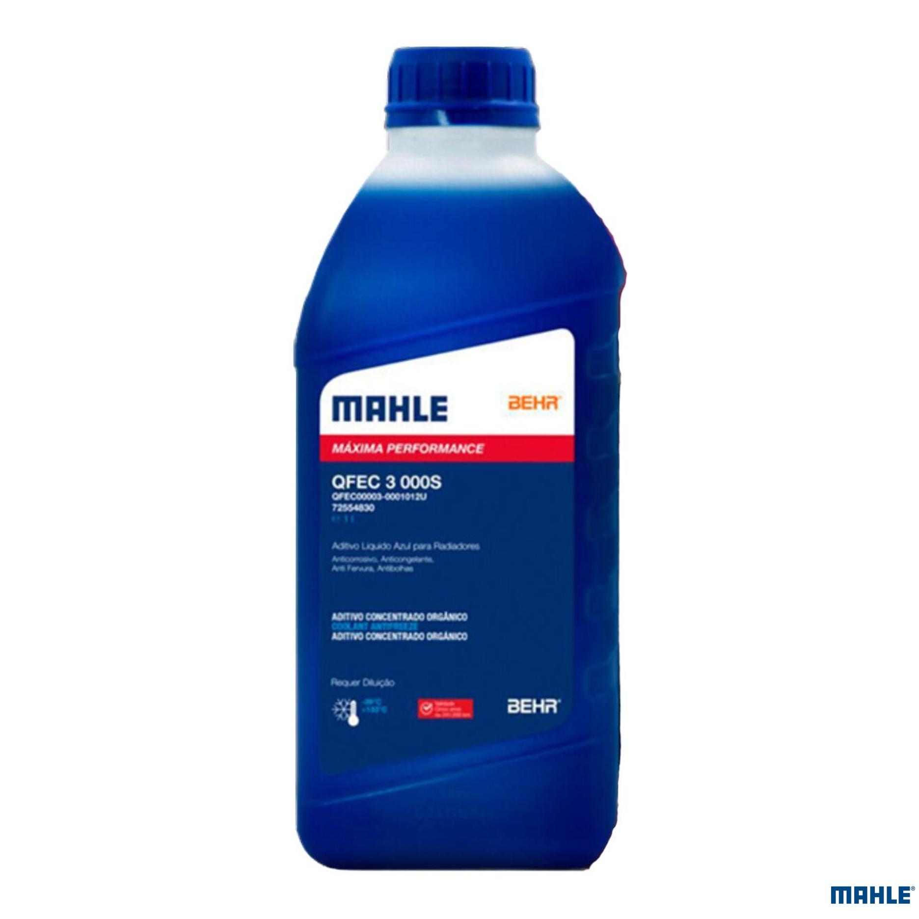 Aditivo de Radiador Concentrado Azul 70% Meg - Mahle Behr - QFEC 3 000S