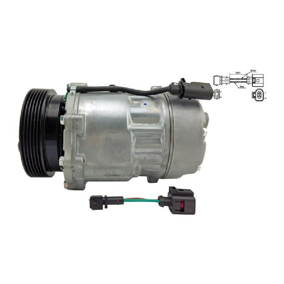 Compressor de Ar Condicionado - Mahle - ACP 191 000S