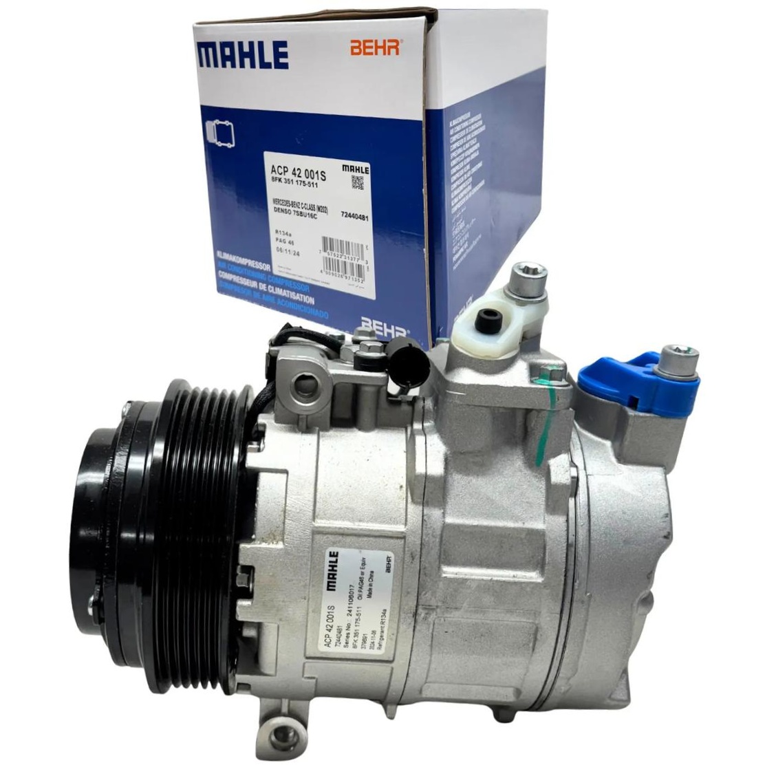 Compressor de Ar Condicionado - Mahle - ACP 42 001S