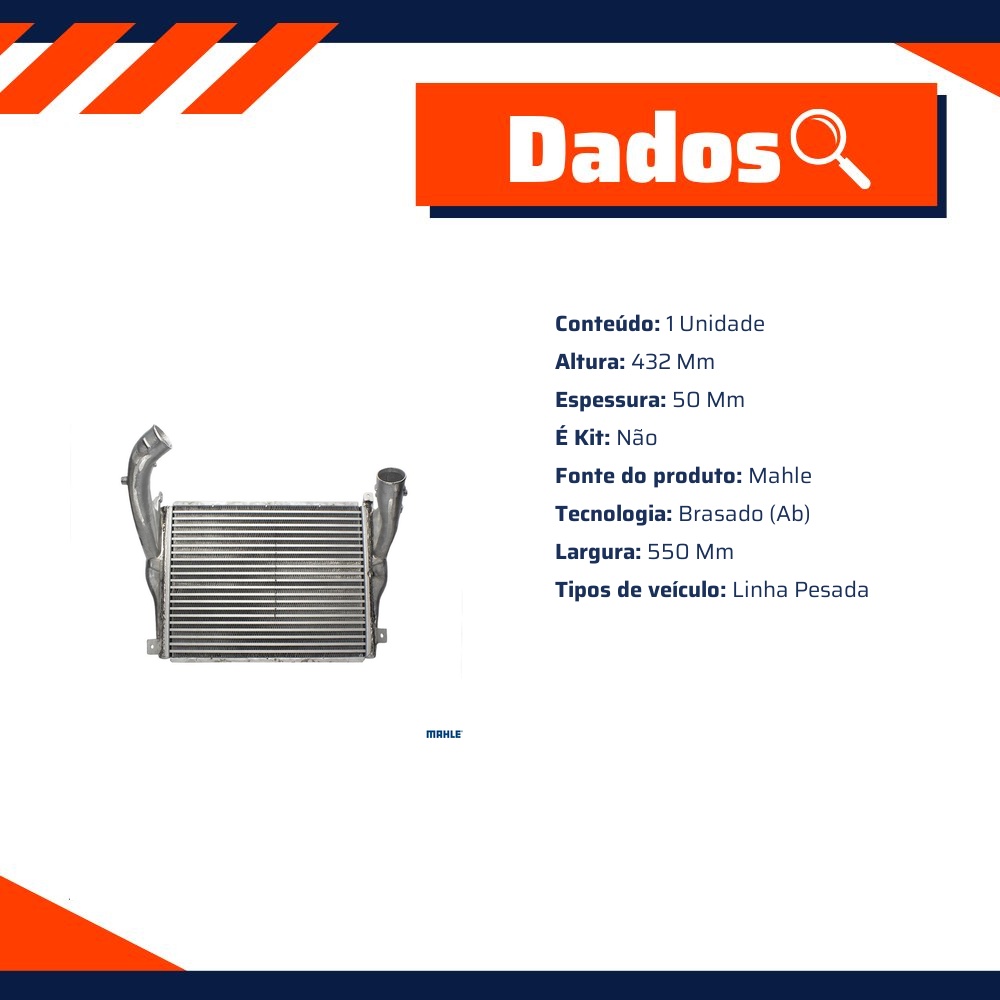 Intercooler - Mahle Behr - CI 473 000P