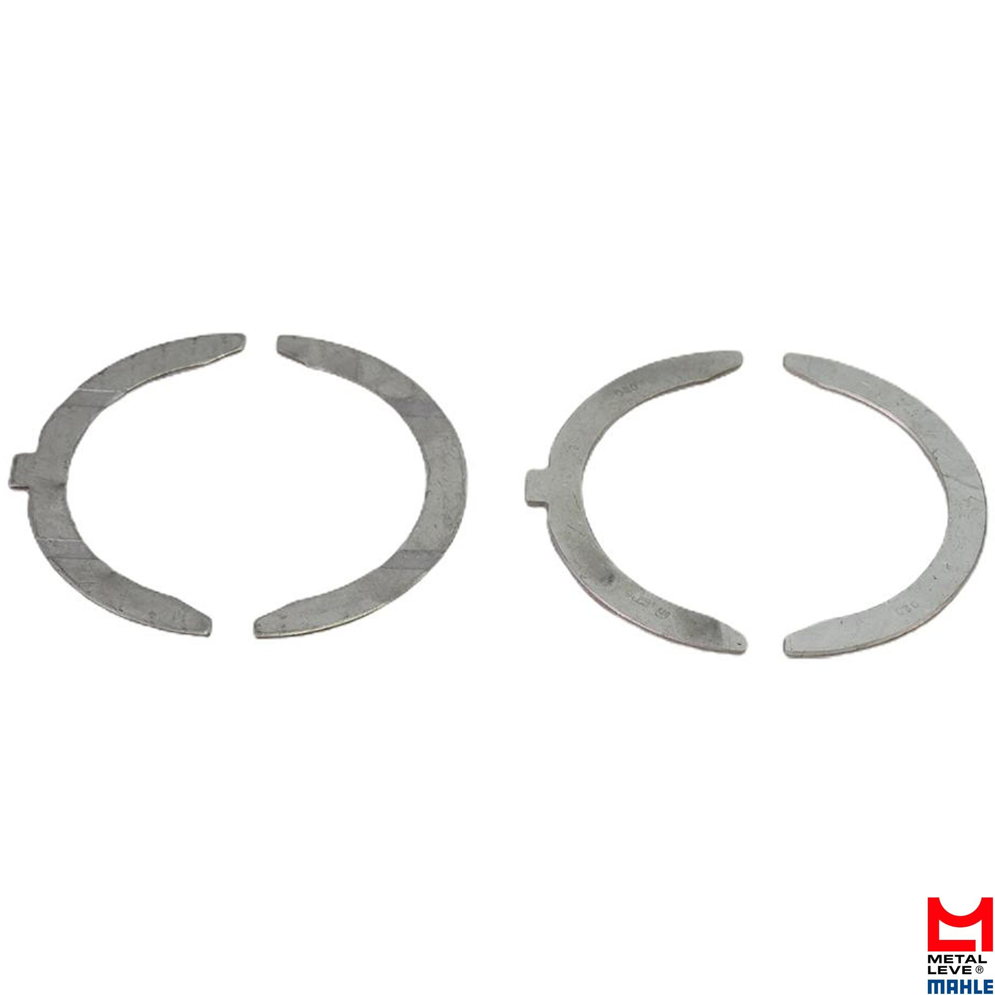 Jogo de Arruelas de Encosto 0,10 para Peugeot 504 - Mahle Metal Leve - AE-012-J 0,10