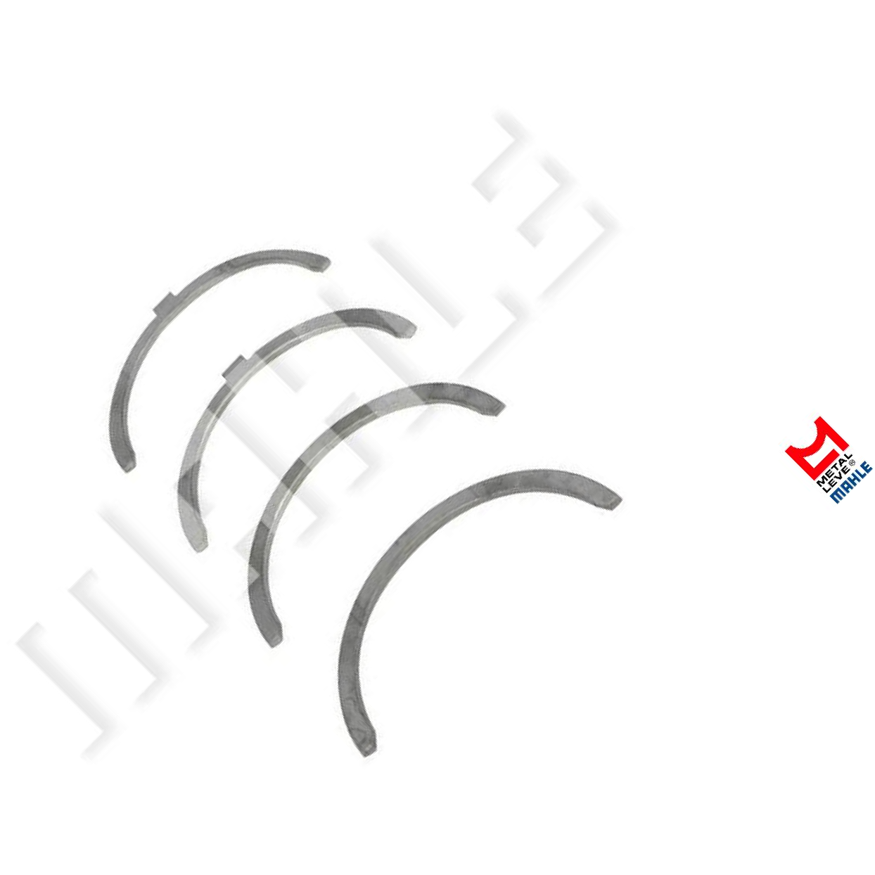 Jogo de Arruelas de Encosto 0,25 - Mahle Metal Leve - AE-007-J 0,25
