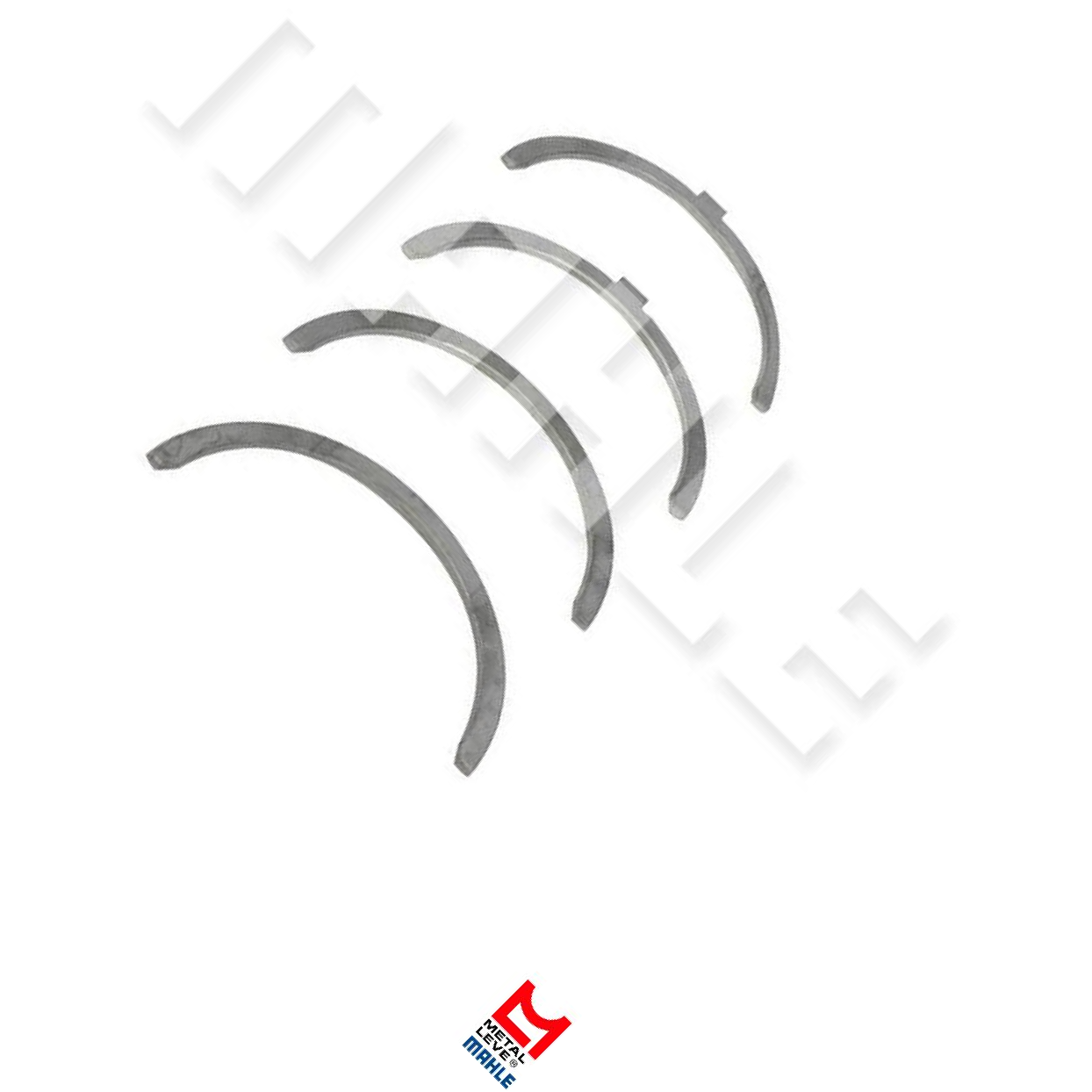 Jogo de Arruelas de Encosto 0,25 - Mahle Metal Leve - AE-007-J 0,25