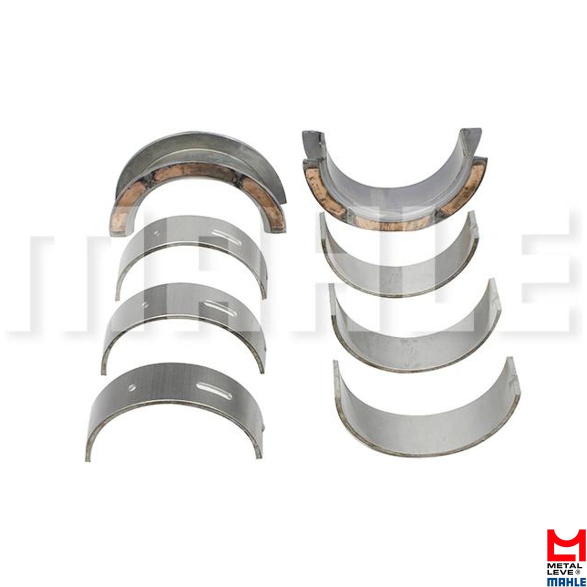 Jogo de Bronzina Central 0,25 - Mahle Metal Leve - BC-219-J 0,25