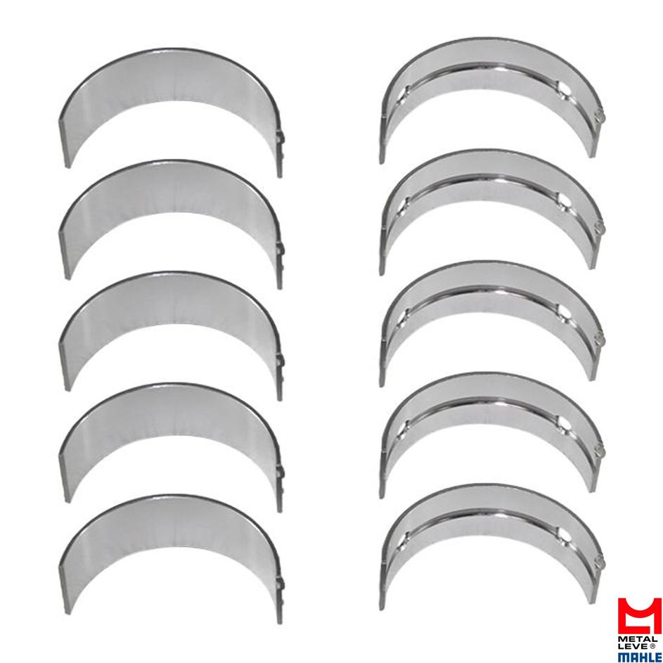 Jogo de Bronzina Central 0,25 para Mitsubishi L200 e Pajero Sport - Mahle Metal Leve - BC-720-J 0,25