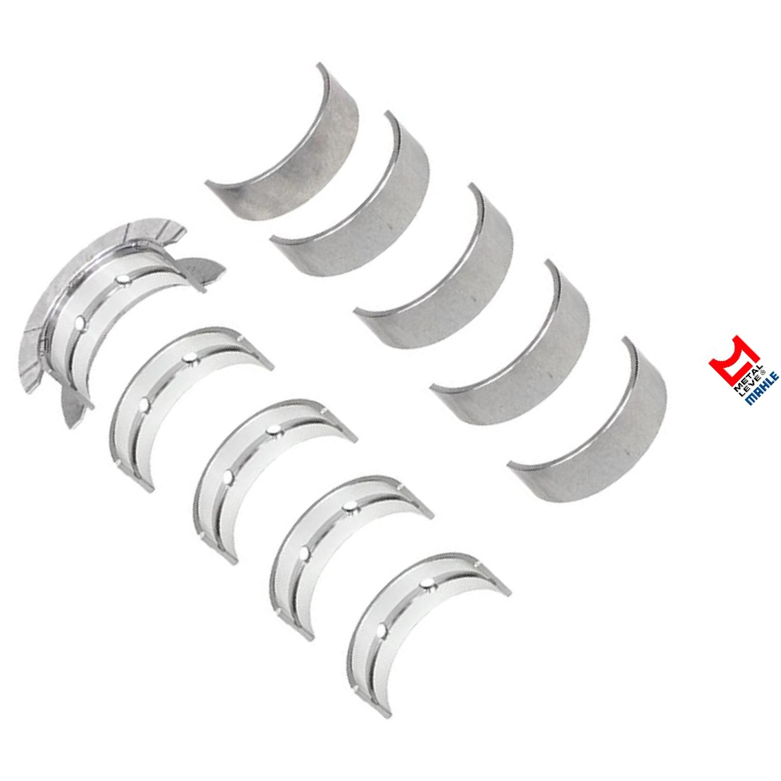 Jogo de Bronzina Central 0,25 - Mahle Metal Leve - BC-858-J 0,25
