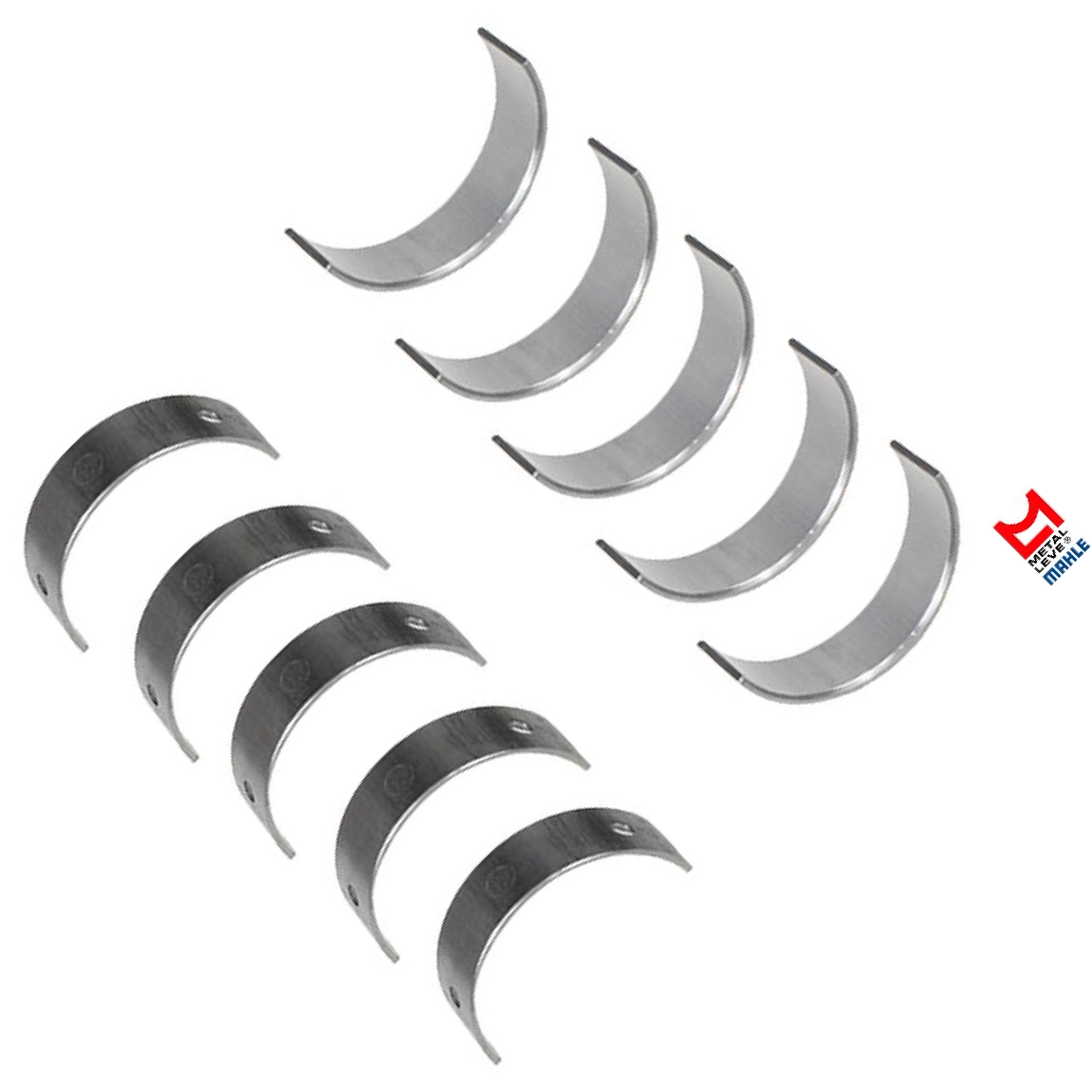 Jogo de Bronzina Central 0,50 - Mahle Metal Leve - BC-728-J 0,50