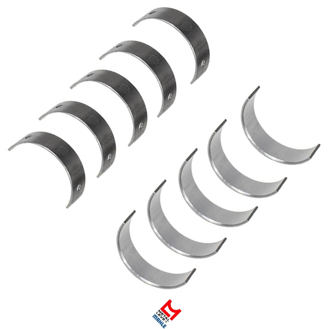 Jogo de Bronzina Central 0,50 - Mahle Metal Leve - BC-728-J 0,50