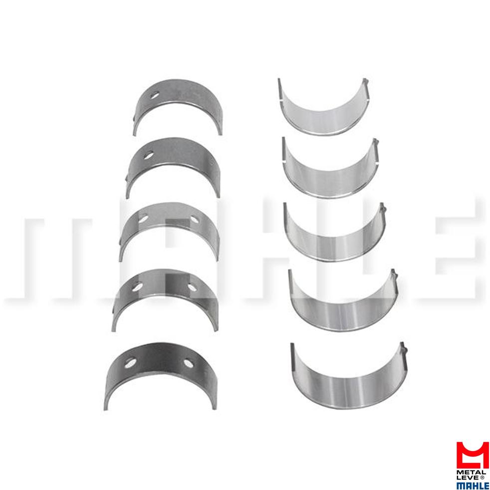 Jogo de Bronzina Central 0,50 para Ford Belina e Corcel - Mahle Metal Leve - BC-123-J 0,50