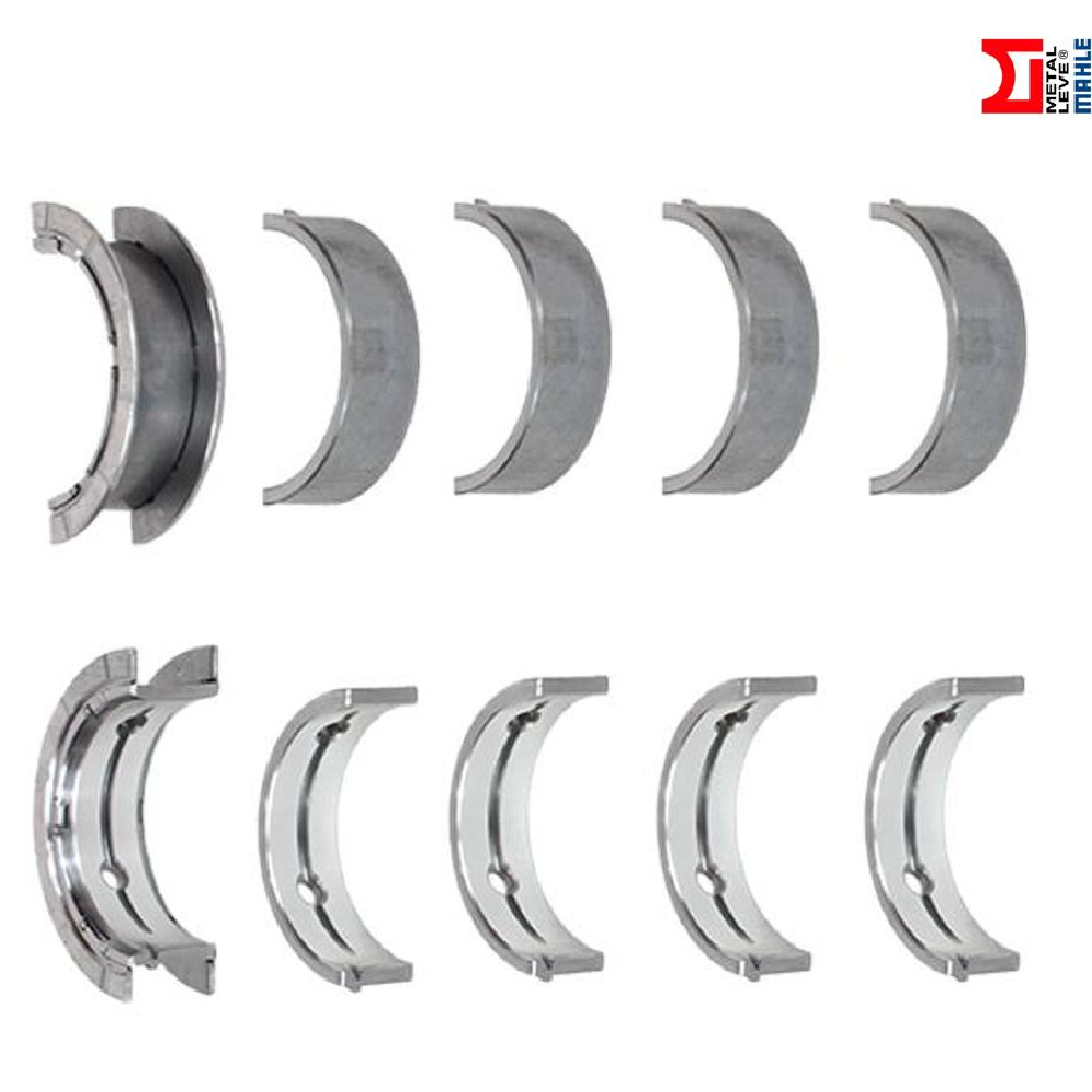 Jogo de Bronzina Central 0,50 para Chevrolet Captiva e Malibu - Mahle Metal Leve - BC-830-J 0,50
