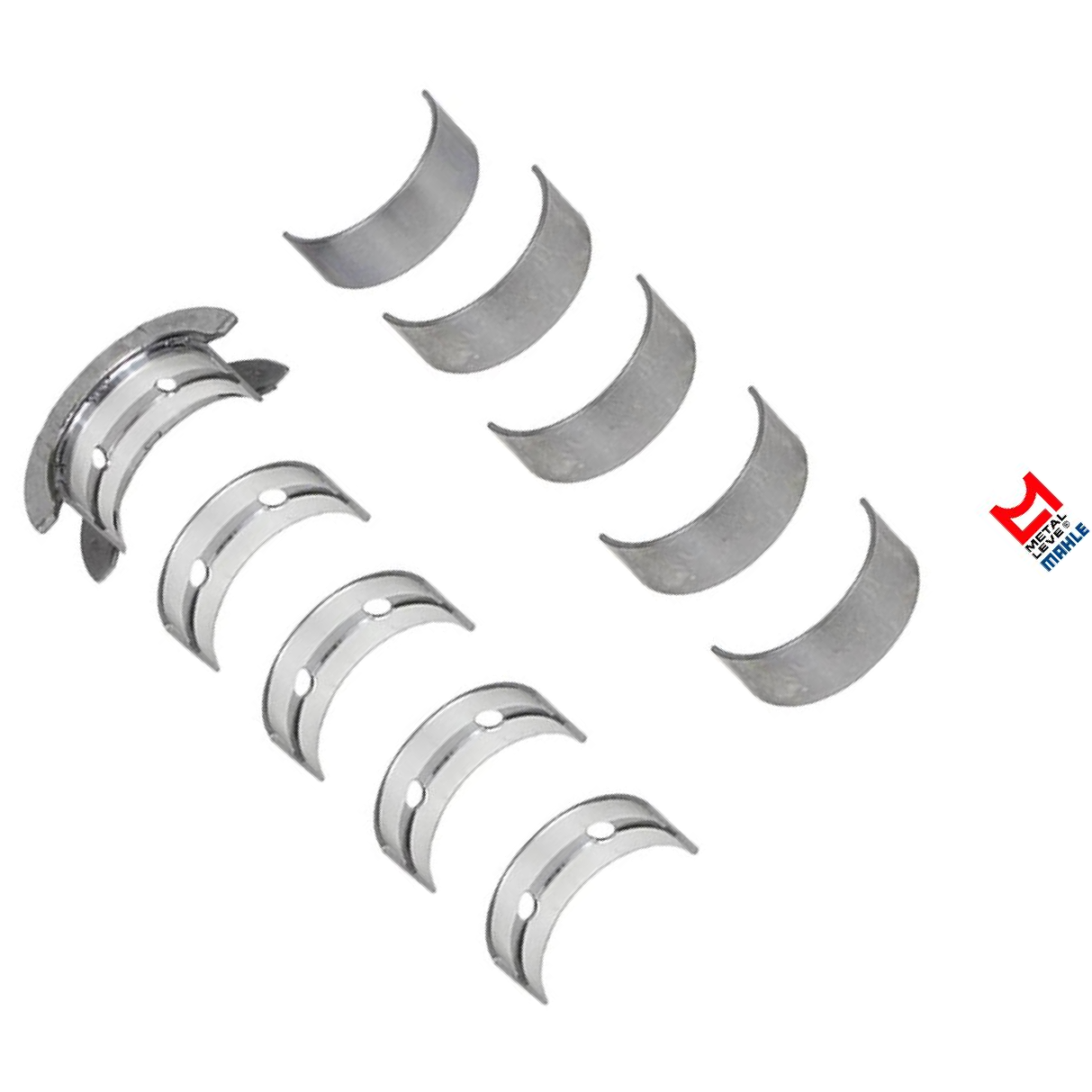 Jogo de Bronzina Central 0,75 - Mahle Metal Leve - BC-719-J 0,75