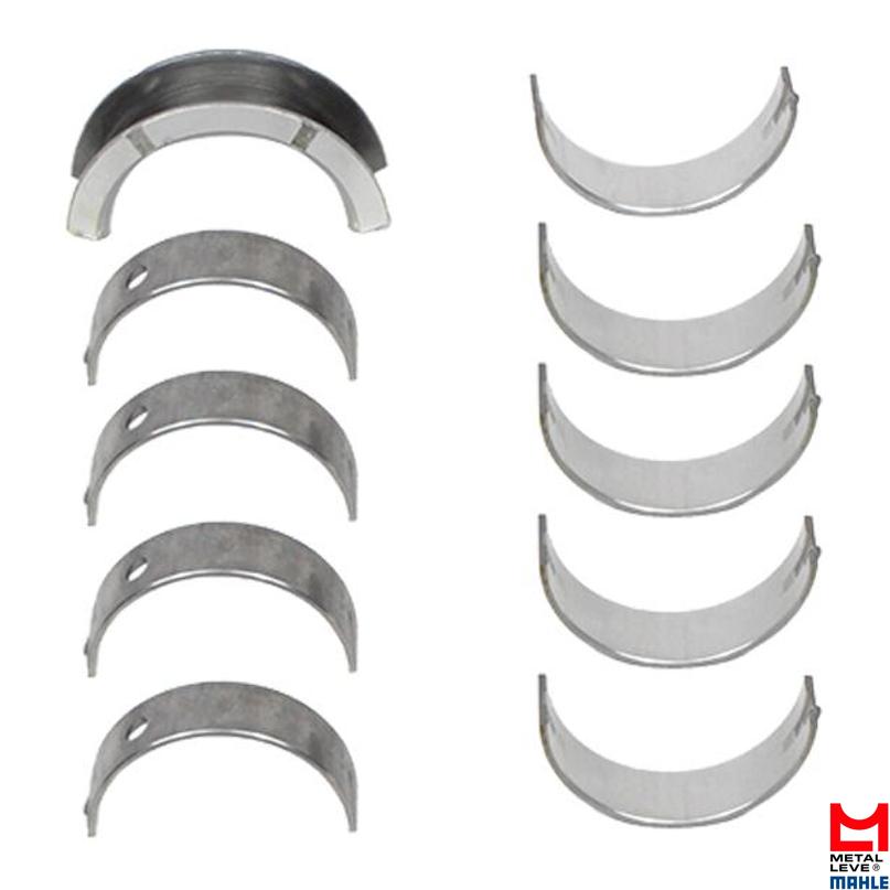 Jogo de Bronzina Central 0,75 - Mahle Metal Leve - BC-735-J 0,75