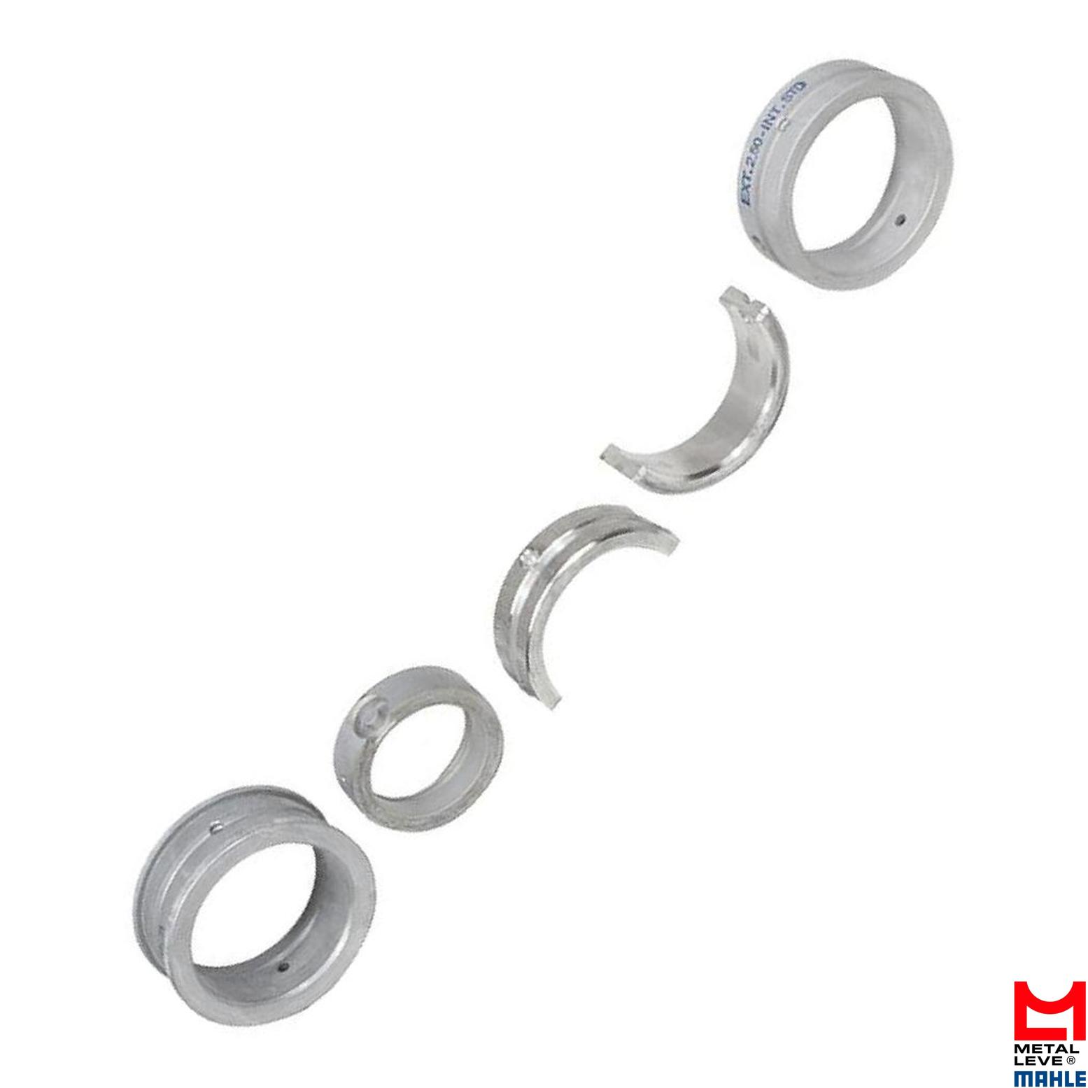 Jogo de Bronzina Central Spa 0,25 - Mahle Metal Leve - SBC-264-J 0,25 SPA