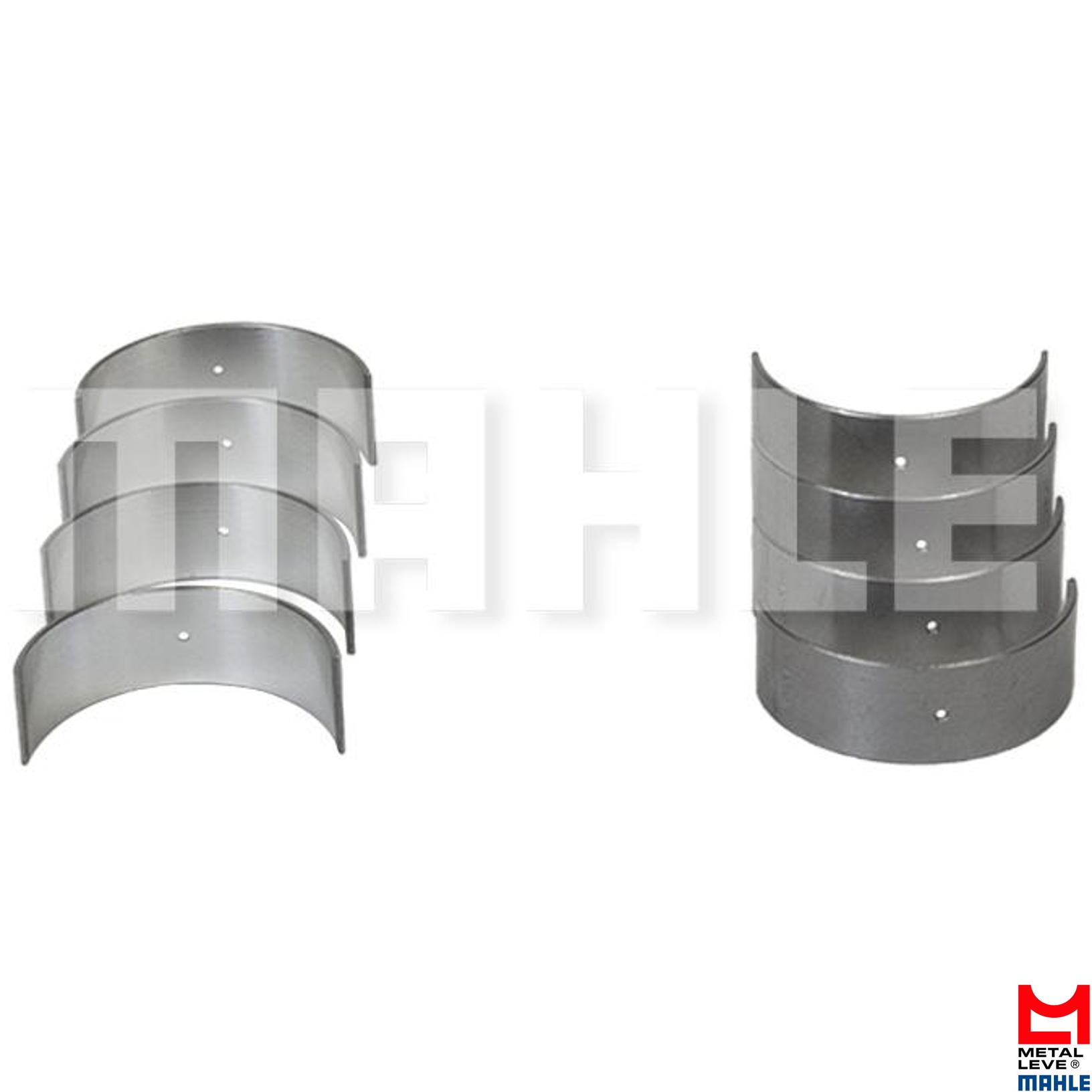 Jogo de Bronzina de Biela 0,25 - Mahle Metal Leve - BB-503-J 0,25