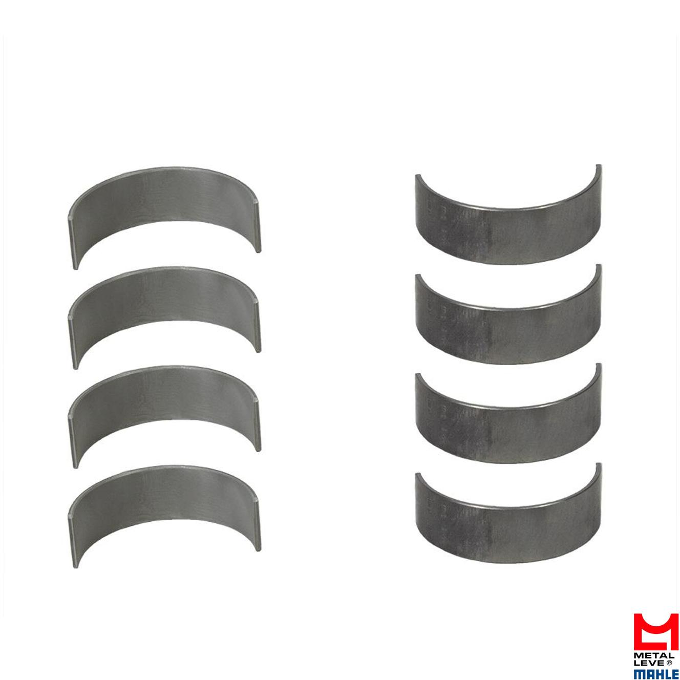 Jogo de Bronzina de Biela 0,25 para Renault Master - Mahle Metal Leve - BB-753-J 0,25