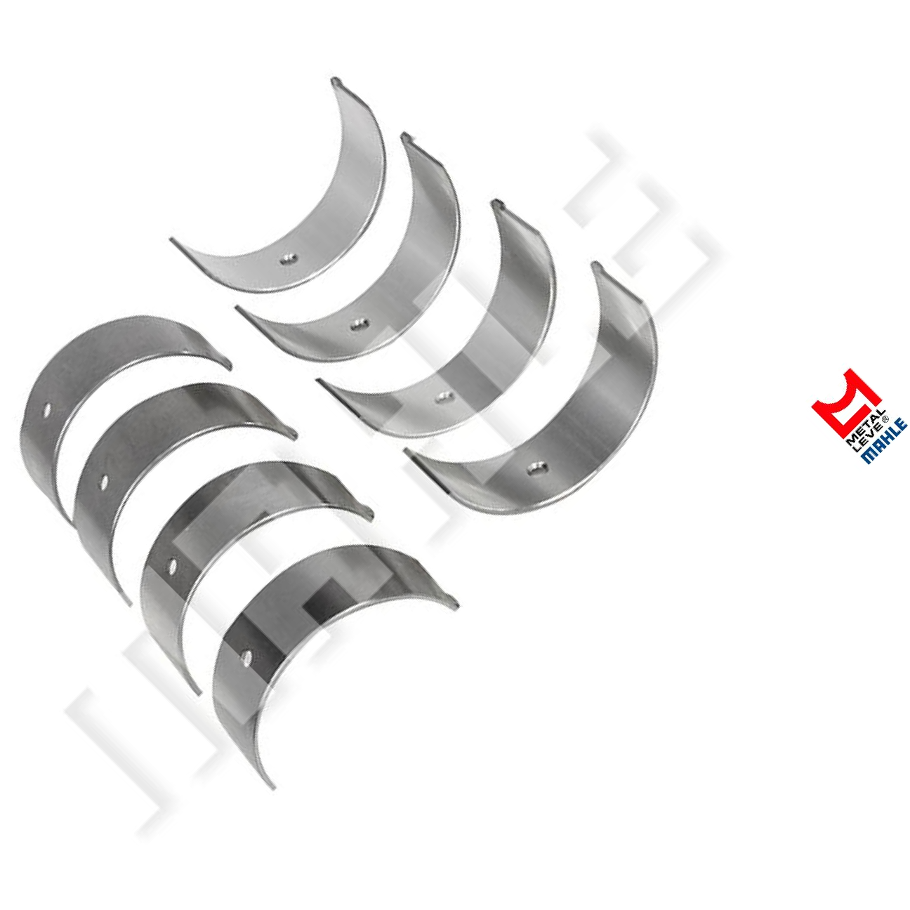 Jogo de Bronzina de Biela 0,25 - Mahle Metal Leve - BB-683-J 0,25