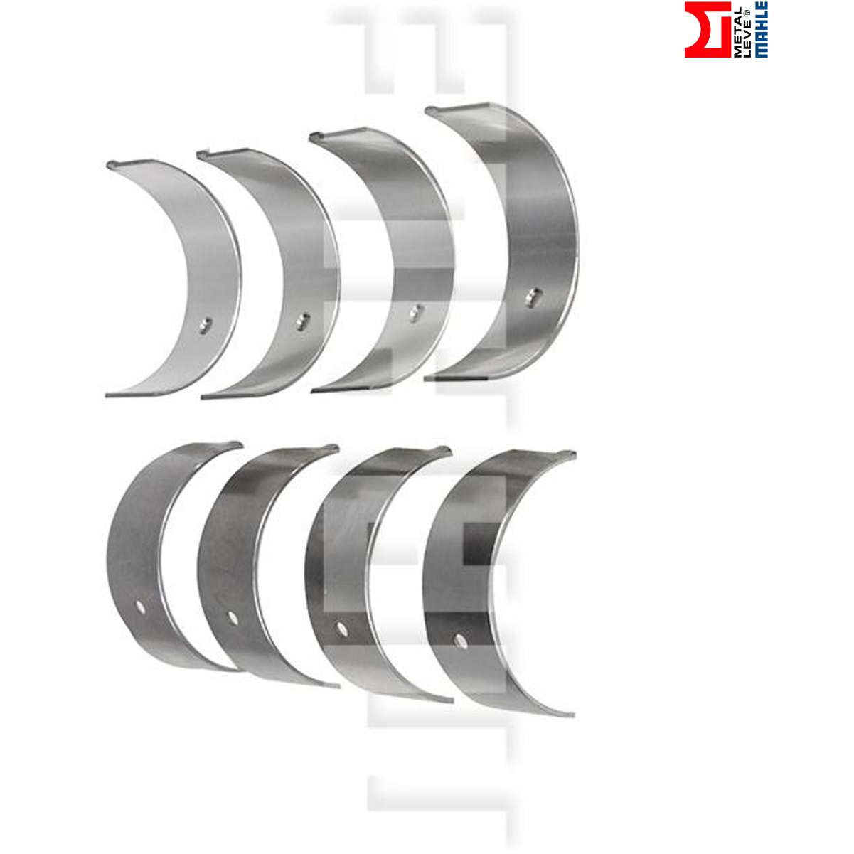 Jogo de Bronzina de Biela 0,25 - Mahle Metal Leve - BB-683-J 0,25