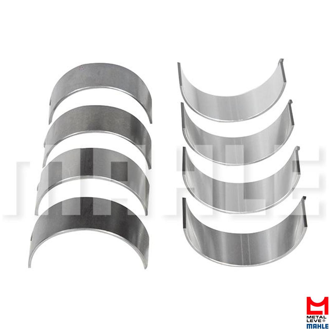 Jogo de Bronzina de Biela 0,25 - Mahle Metal Leve - BB-377-J 0,25