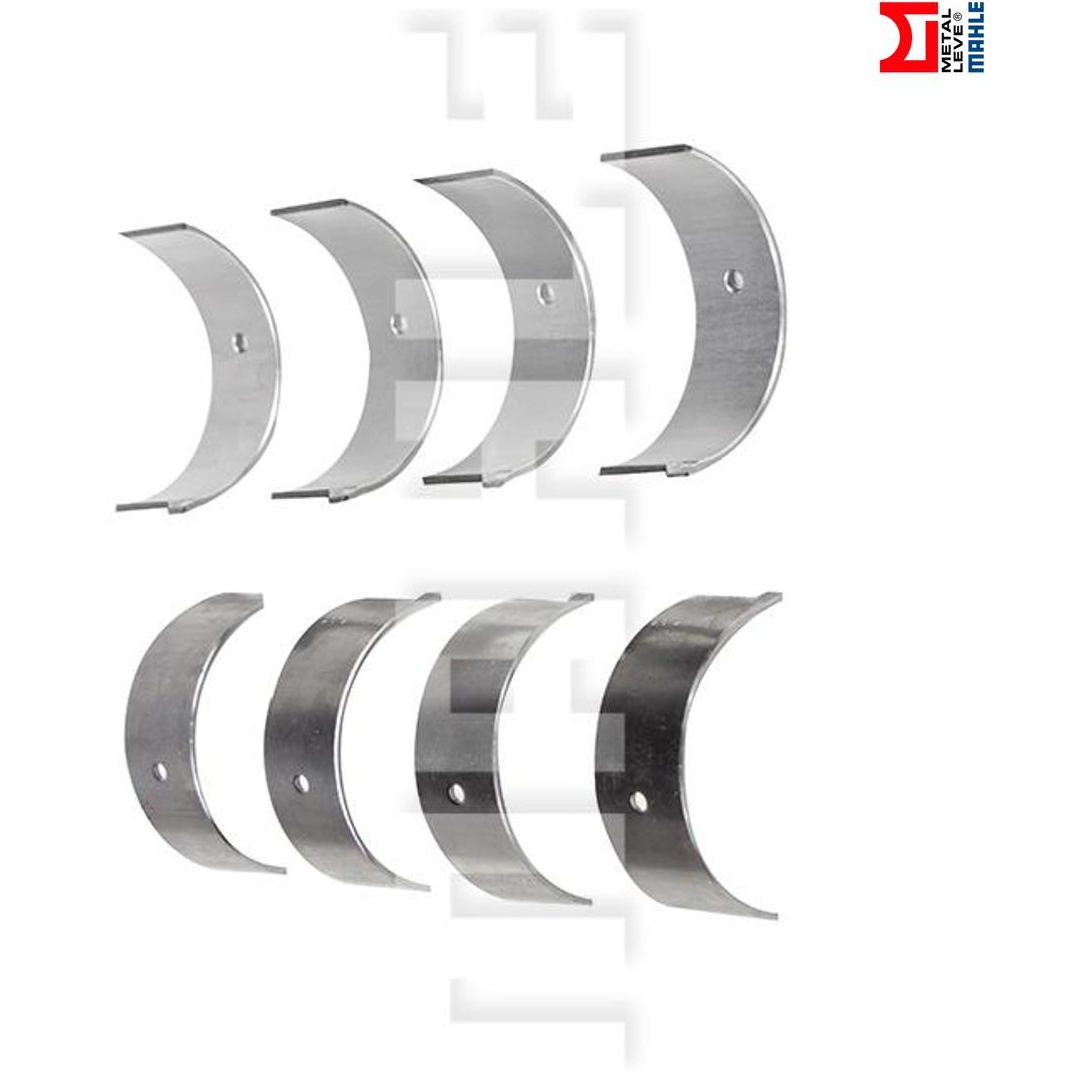 Jogo de Bronzina de Biela 0,25 para Honda Civic - Mahle Metal Leve - BB-471-J 0,25