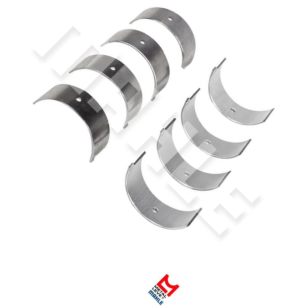 Jogo de Bronzina de Biela 0,25 para Honda Civic - Mahle Metal Leve - BB-471-J 0,25