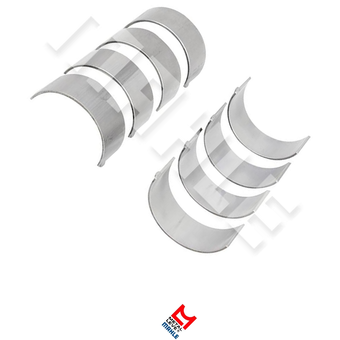 Jogo de Bronzina de Biela 0,25 - Mahle Metal Leve - BB-472-J 0,25